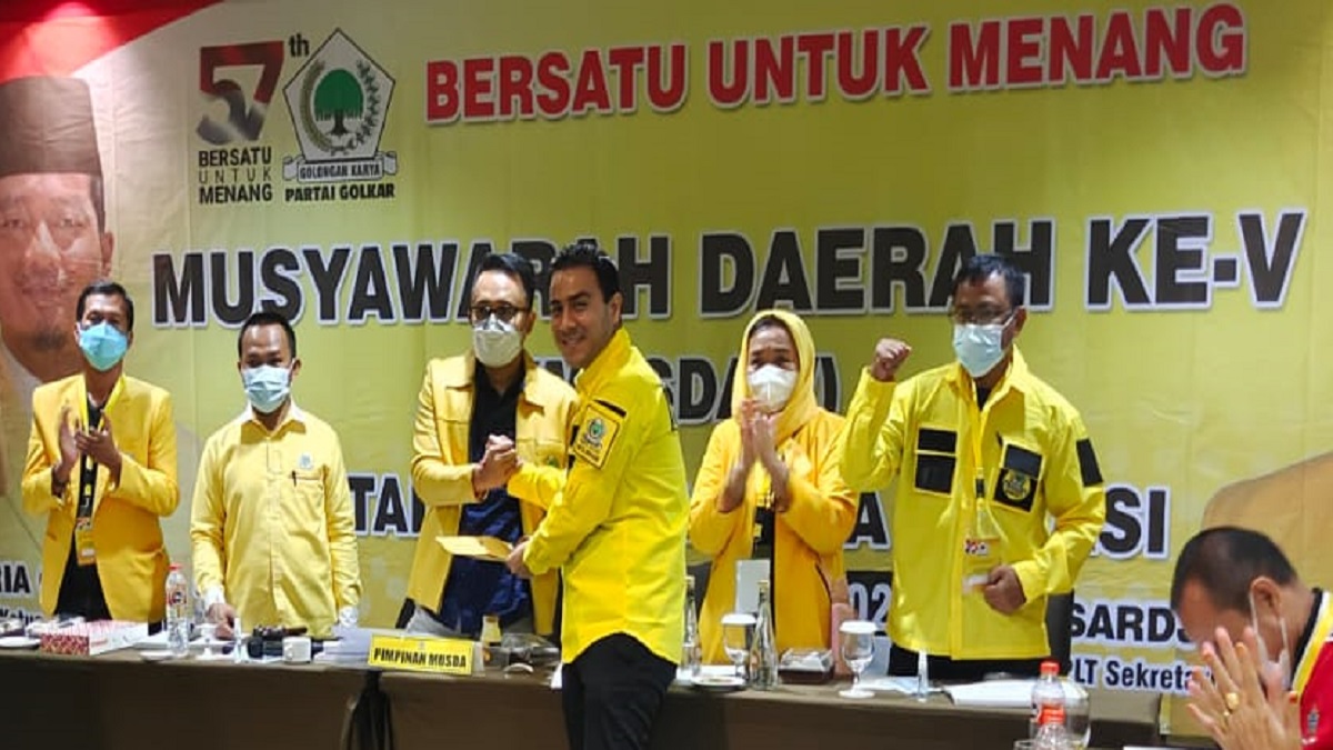 Nofel Saleh Hilabi Sah Jadi Ketua DPD Partai Golkar Kota Bekasi