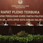 Foto: Rapat Pleno KPU Kota Bekasi