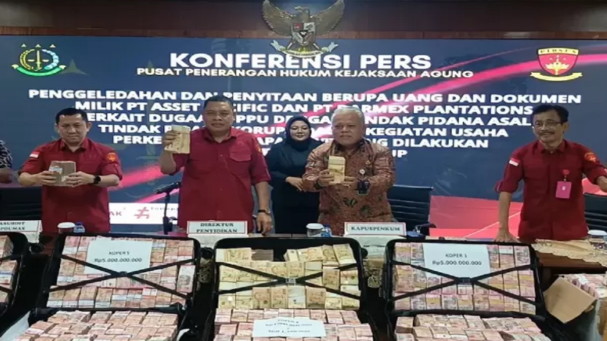 Kasus TPPU PT Duta Palma Group, Kejagung RI Sita Uang Tunai Rp372 Miliar